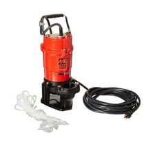 Multiquip ST2040T Electric Submersible Trash Pump with Single Phase Motor, 1 ...