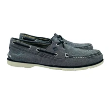 Sperry Mens Shoes Size 11M Blue Top Sider Slip On Comfort Sneaker Loafers Boat