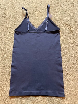 NEW Nouvelle Seamless Shapewear Slimming Layering Gray Cami