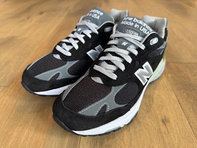 New Balance 993 ブラック/グレー New Balance 993 Running Shoes Sneakers Black Gray MR993BK