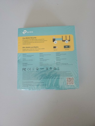 TL-WN823N TP-Link N300 300Mbps Wireless Mini USB 2.0 Wi-Fi Network Adapter - Picture 3 of 5