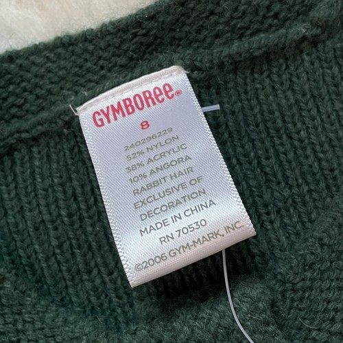 Gymboree Love Cherry Hearts Bow Swing Sweater Mountain Cabin Size 8 NEW - Picture 2 of 8