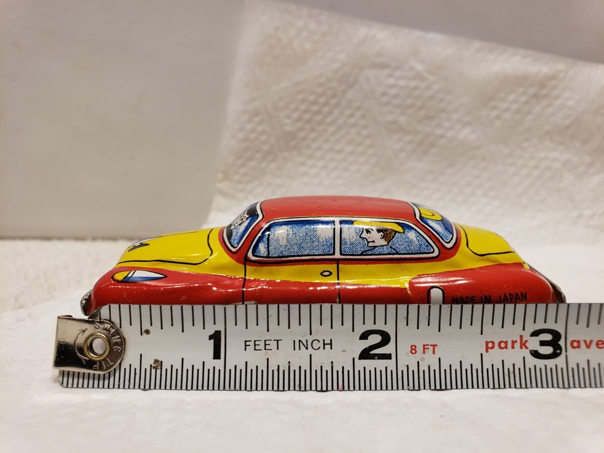 T.N. ,Vintage , Japan, Tin Litho Friction Toy Car TN T.N. ,Vintage , Japan, Tin Litho Friction Toy Car TN