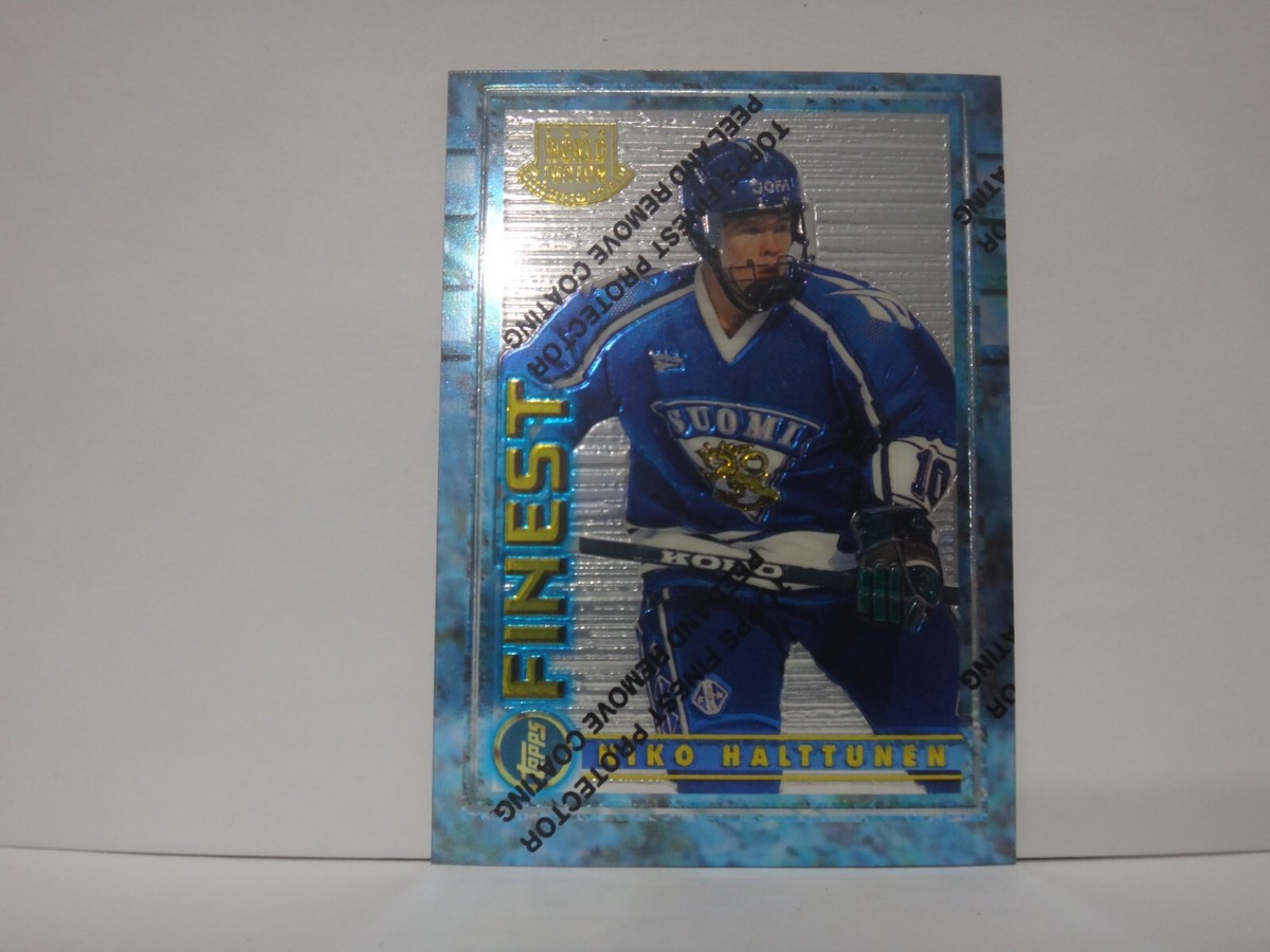 1994-95 Topps Finest Niko Halttunen #132 Rookie RC | eBay