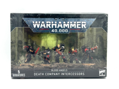 5x DEATH COMPANY INTERCESSORS NIB NEW SEALED Space Marines Blood Angels 40K