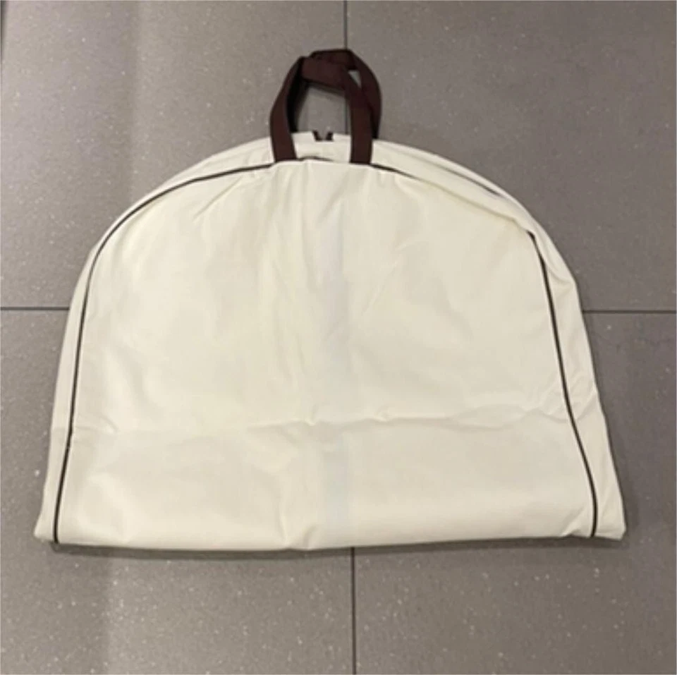 Hermes Bolsa de Ropa Algodón Estuche de Ropa de Viaje Blanco 110x60cm Sin Usar Foto 2 de 4