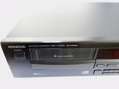 Vintage Kenwood 6 CD Compact Disc Player Changer DP-M3360 Parts or