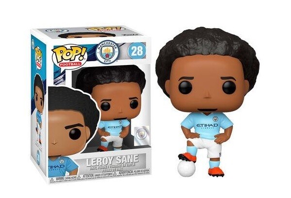 Funko Pop Manchester City Leroy Sane #28 Vinyl Figure
