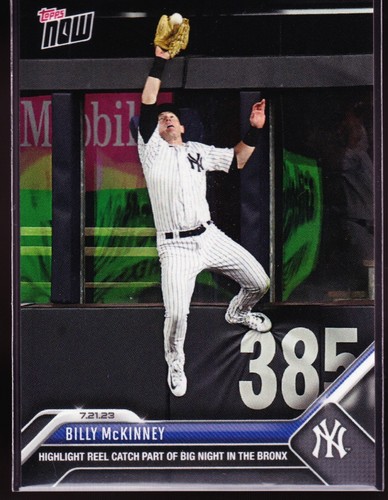 2023 Topps Now 597 Billy McKinney