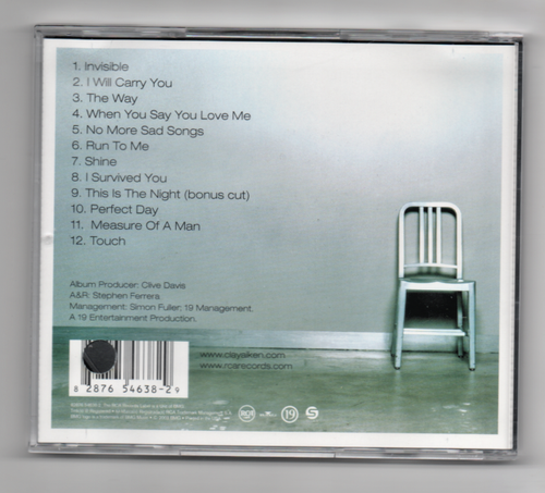 Clay Aiken Measure of A Man 2003 Promo CD - Picture 2 of 2