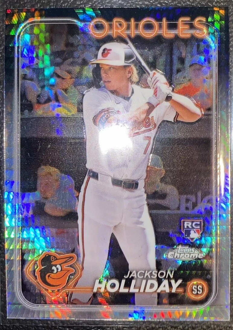 2024 Topps Chrome - Prism Refractor #88 Jackson Holliday (RC)