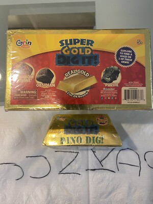 2 Grin Studios Super Gold Dig It Supersized Treasure Inside Chance for Real Gold