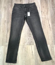 John Varvatos J702 - Slim Fit - Ethan Wash Men's Size 30 Seal Grey Jeans