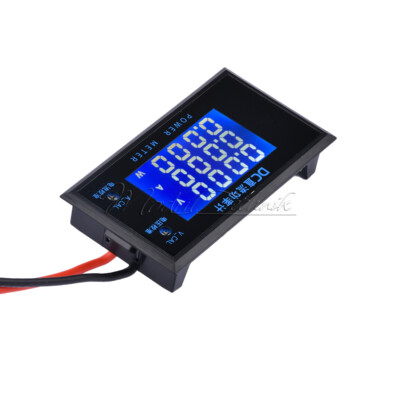 DC 8-12V 0-10A LCD 3-Digit Voltage Current Meter Voltmeter Ammeter 500V 10A 500W