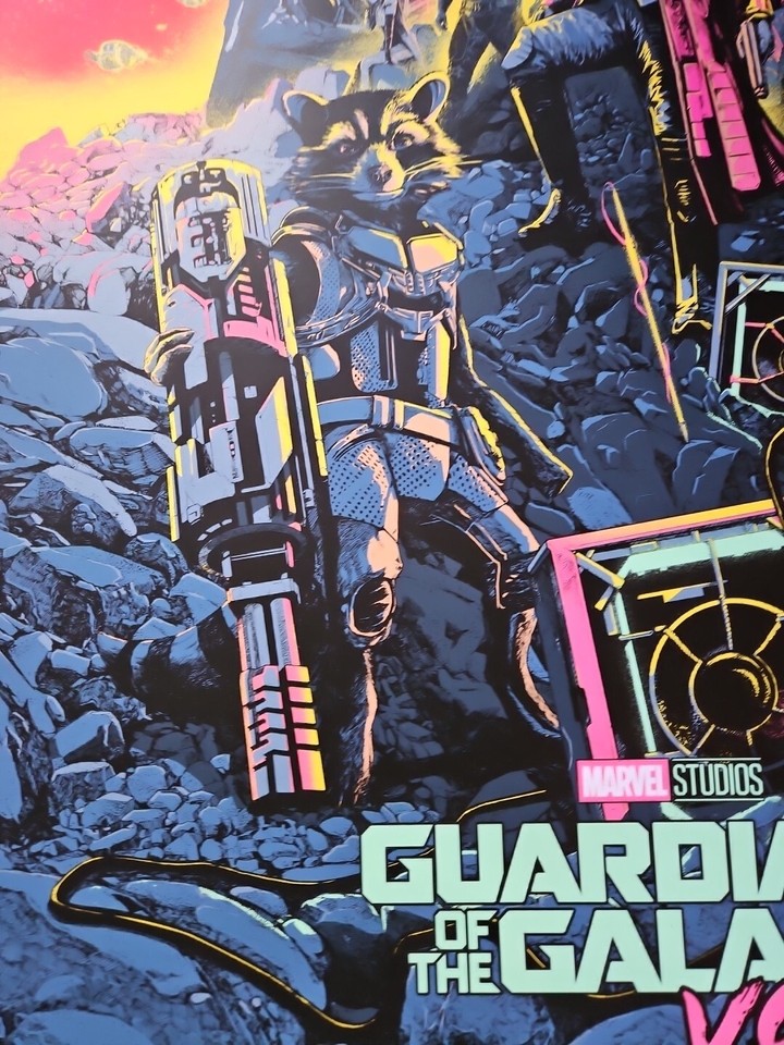 Mondo Poster X Guardians Of The Galaxy Vol 2 Private Commission VARIANT 9/35 eBay