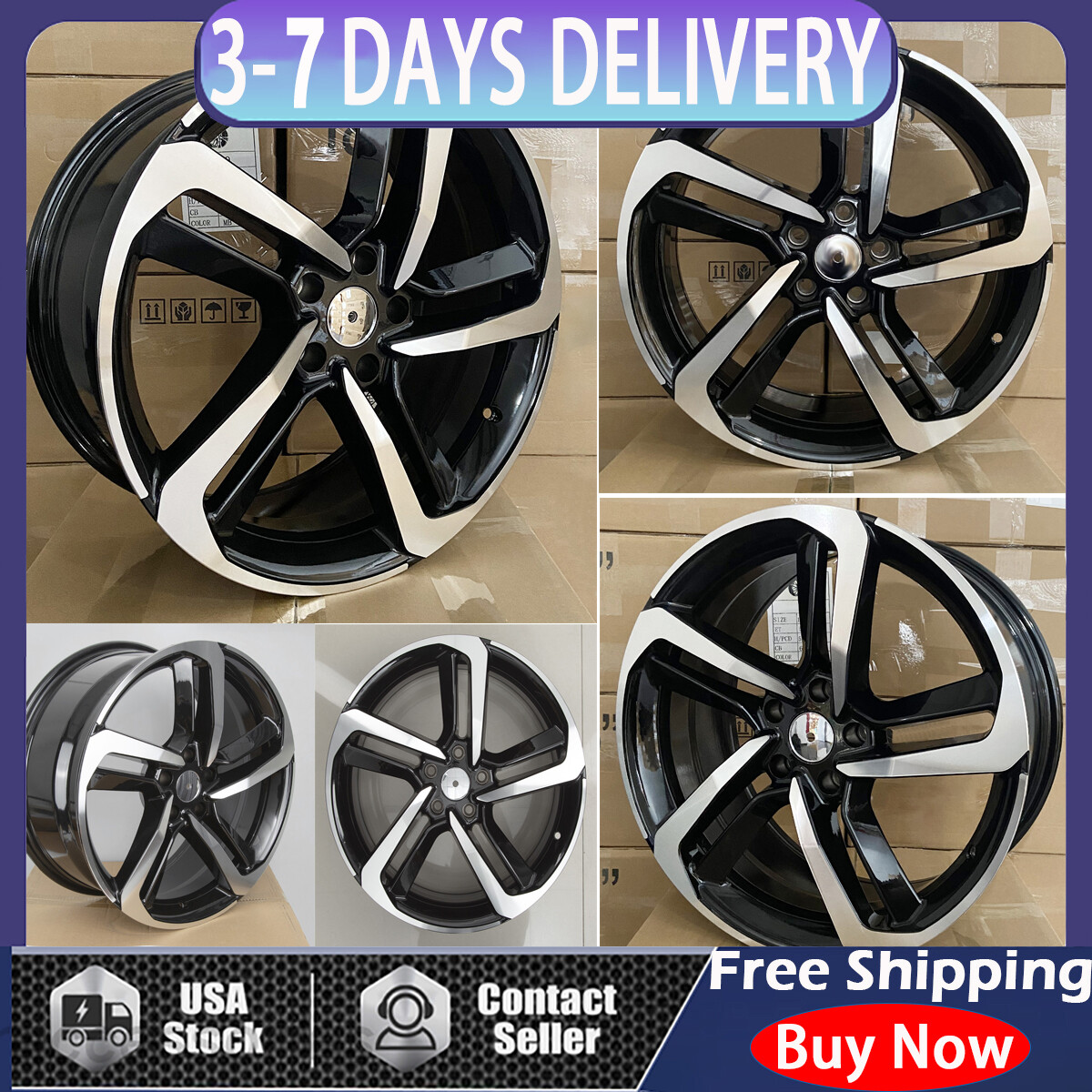 19 in Wheel For Honda Accord Blade 2018-2022 Replacement 19