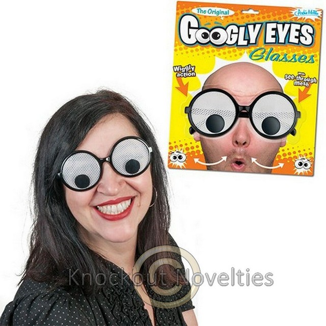 Googly Eyes Glasses Funny Novelty Eyeglasses Costume eBay