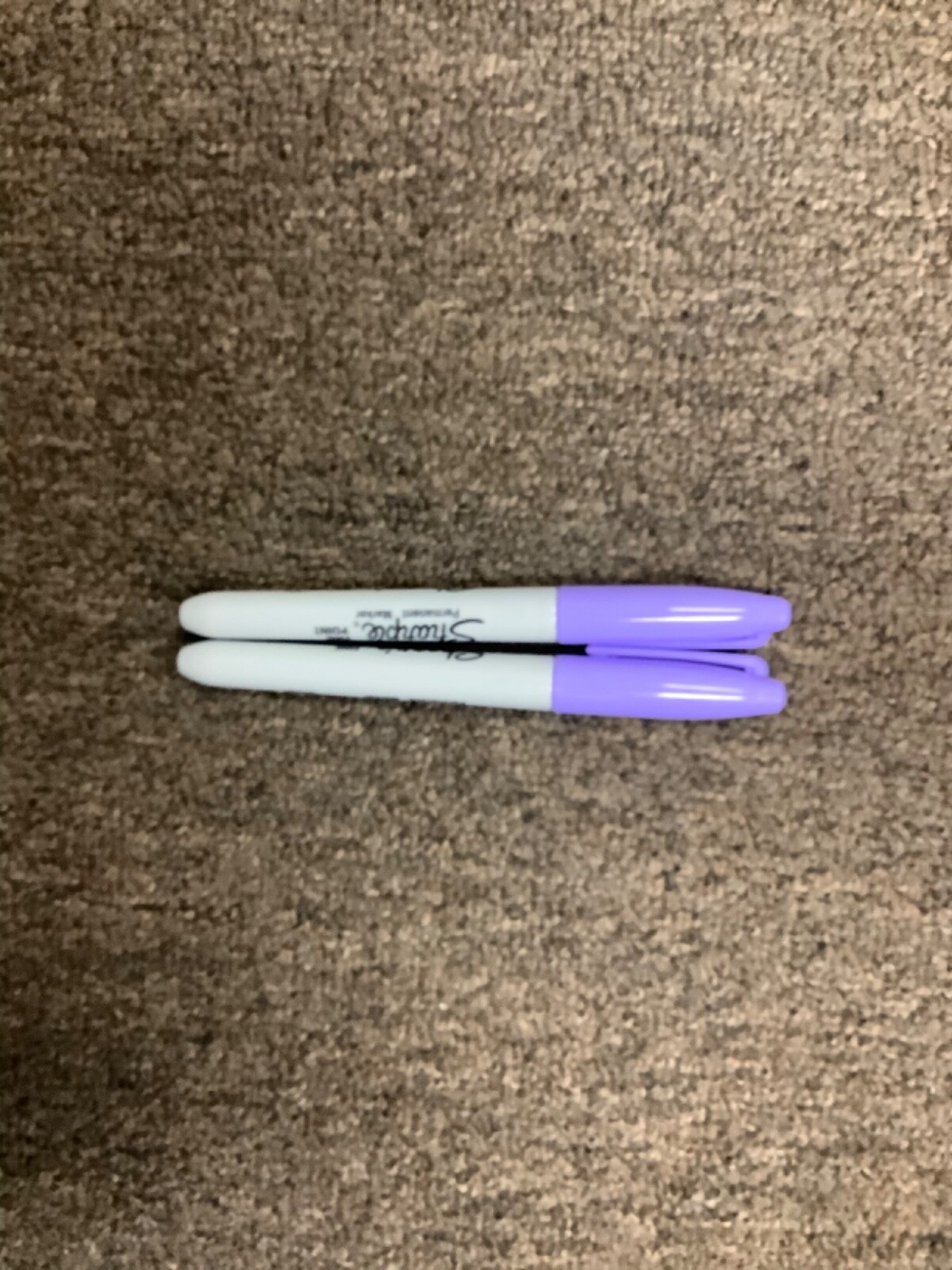 Sharpie Permanent Ink Marker Pen, Fine Point, Original Sharpie - Lilac 2/5/10