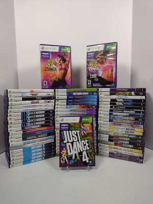 MICROSOFT XBOX 360 KINETIC GAME LOT   YOU CHOOSE   BUY 3 GET 1 FREE