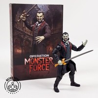 Operation Monster Force Count Dracula 15Cm Action Figur Bigbadworkshop Neu Ovp
