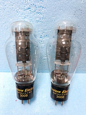Western Electric 300B 1998 Near NOS Excellent Testing Values