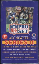 1991 Pro Set Football Singles #251-850 - U PICK - COMPLETE YOUR SET