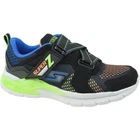 Skechers BOY Shoes Erupters Tephra Black Blue Lime Sneakers 90552L Kids Size 13