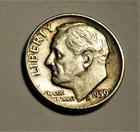 1959 d Roosevelt Dime C0805