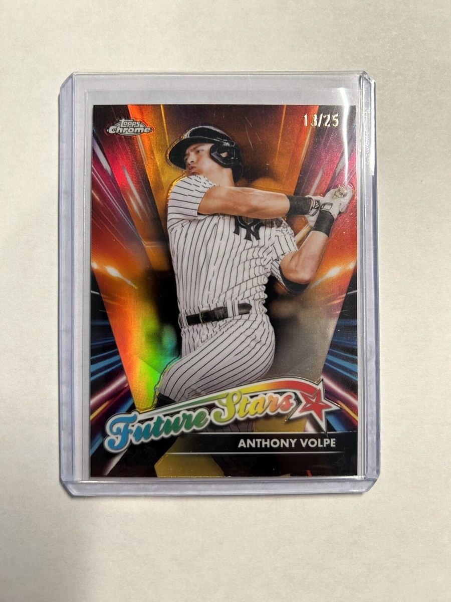 2024 Topps Chrome Anthony Volpe #FS-5 Future Stars Orange 