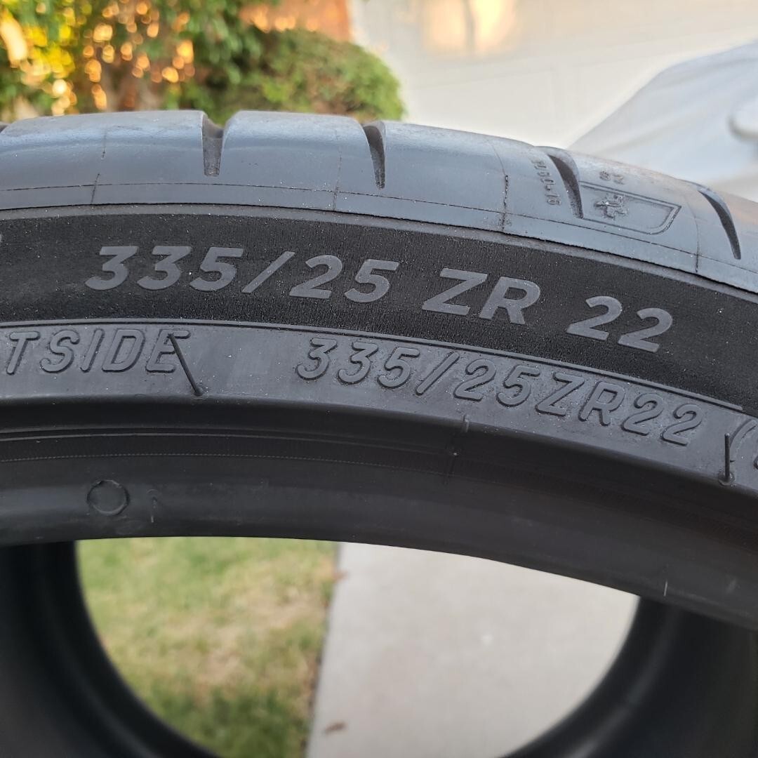 MICHELIN 4 S 335/25/22 TIRES | eBay