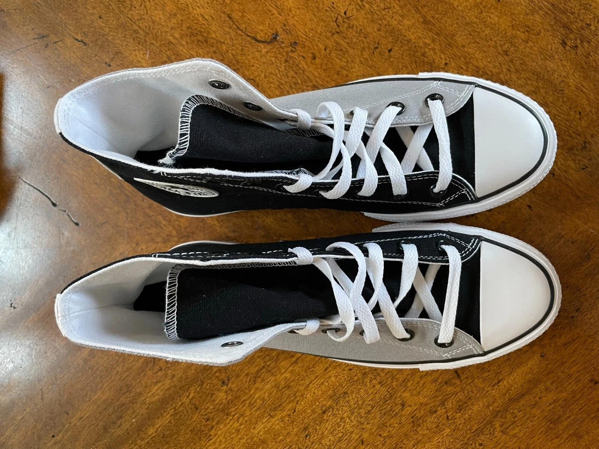 Custom Chuck Taylor All Star lift platform canvas eBay