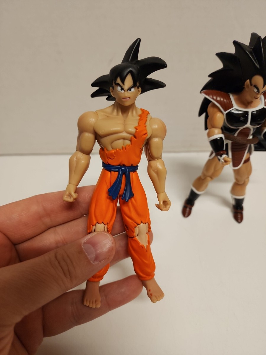 2003 Jakks Pacific Dragonball Z Battle Damaged Goku And Raditz 2