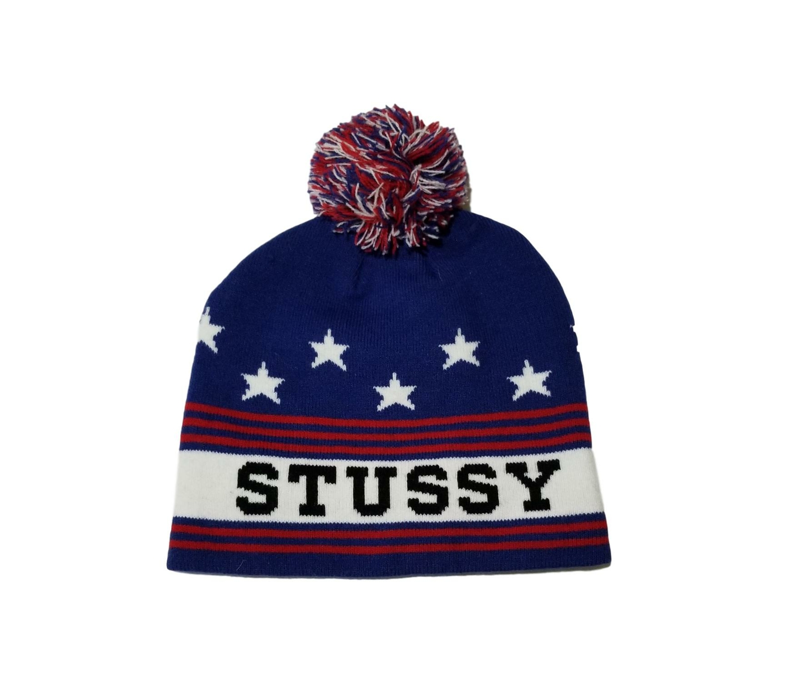 stussy beanie blue