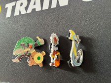 Lot 3 Pins Pokemon Gorythmic - Lezargus - Pyrobut EB12.5 Zenith Suprême NEUF