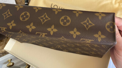 Louis Vuitton Toiletry Monogram Pouch 26 Brown Canvas M47542