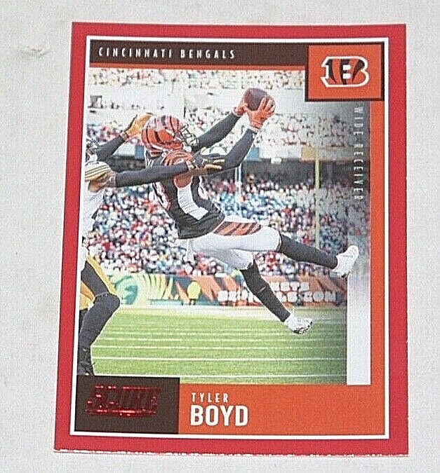 2020 Score Football Red Parallel Cards - Pick From Drop Menu