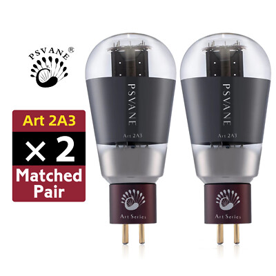 2PCS PSVANE Art Series 2A3 TⅢ Vacuum Tube Matched Pair Replace