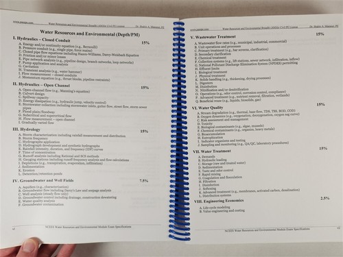 Water Resources And Environmental Breadth (AM) Shahin Mansour Civil PE License - Picture 12 of 15