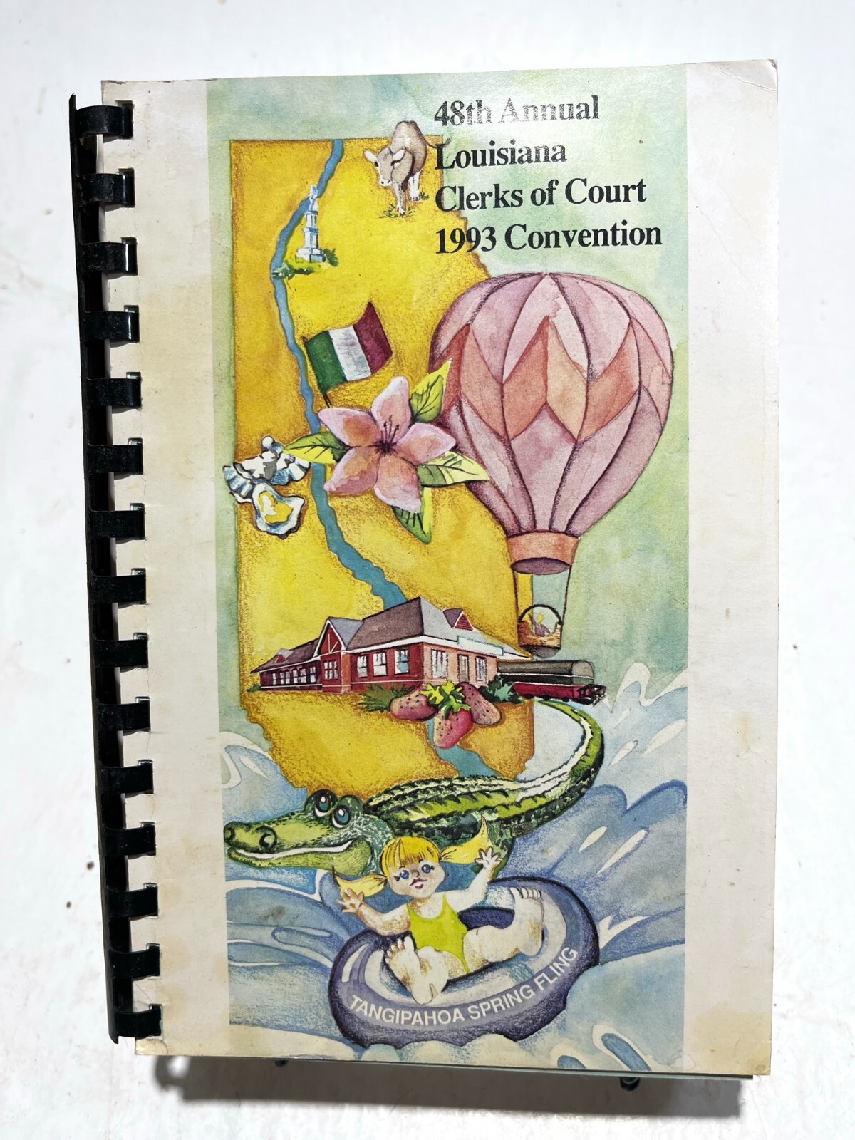 48th Annual Louisiana Clerks Of Court 1993 Convention Cookbook eBay