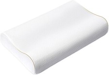 Luxury Contour Pillow Orthopedic Firm Back Neck Support Large Memory Foam Pillow