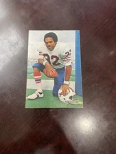 1976 Hyde Spot-Bilt O.J. Simpson Cleats Promotional Football Card Buffalo Bills