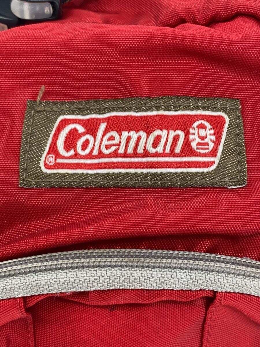 Coleman Backpack -- RED Plain - image 5