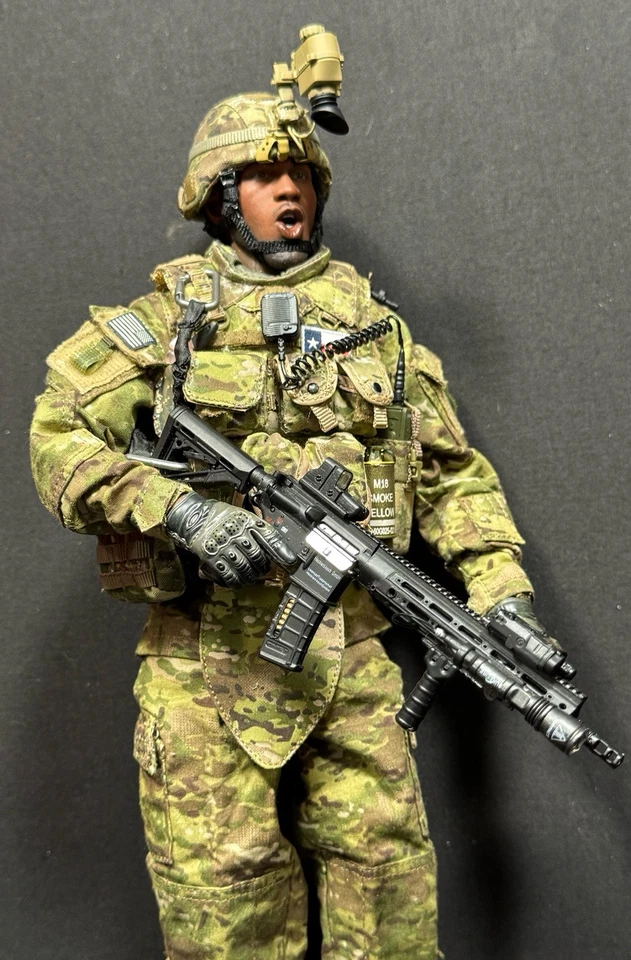 1/6 Ejército de EE. UU. INFANTERÍA MODERNA BANDIDO DE GUERRA AFGANO JOE'S PERSONALIZADO Foto 2 de 4