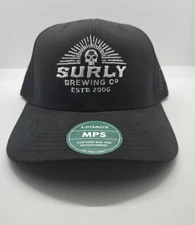 Surly Brewing Legacy Logo Trucker Hat Black New