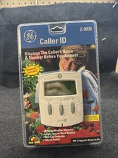 VINTAGE GE Caller ID 2-9030 New In Box NOS 30 Call Memory English Spanish 1990s