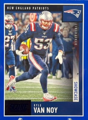 2020 SCORE #30 KYLE VAN NOY  SHOWCASE   /100!