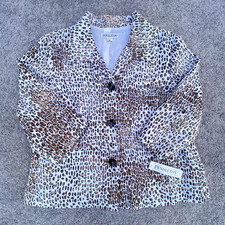Pendleton Jacket Women's Medium Palm Desert Multicolor Linen Blend