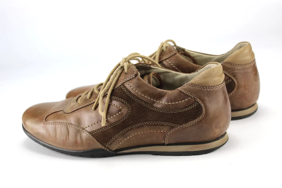 Camel Active Gr.42 Uk.8 Herren Comfort Schnürschuhe Leder Braun TOP  P 23 - Bild 3 von 4