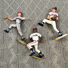 Vintage 90’s Kenner Starting Lineup Figurines of Tom Glavine and Deion Sanders