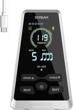 Digital LCD Display Metronome for Piano Guitar Drums Violin Ukulele Practice